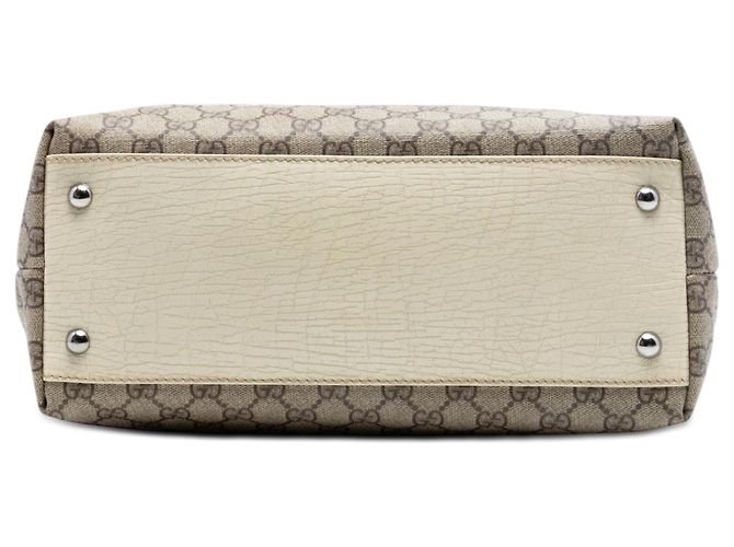 Bolso Tote Gucci Beige GG Supreme - vista 3