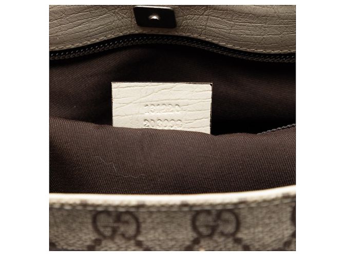 Bolso Tote Gucci Beige GG Supreme - vista 5