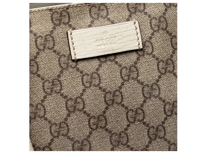Bolso Tote Gucci Beige GG Supreme - vista 6