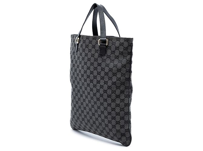 Graue GG-Canvas-Tasche von Gucci Braun - Ansicht 2