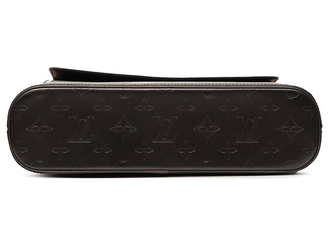 Louis Vuitton Monogram Mat Alston Grigio Marrone Grigio antracite - vista 3