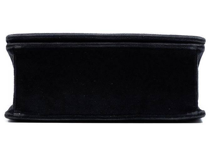 Dior Nero Piccolo Velluto Diorama Flap - vista 3