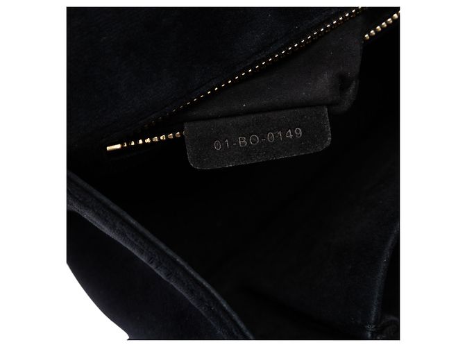 Dior Nero Piccolo Velluto Diorama Flap - vista 6