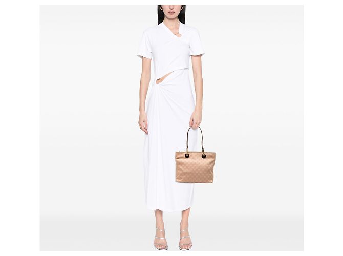 Gucci Pink GG Canvas Eclipse Tote - Ansicht 7