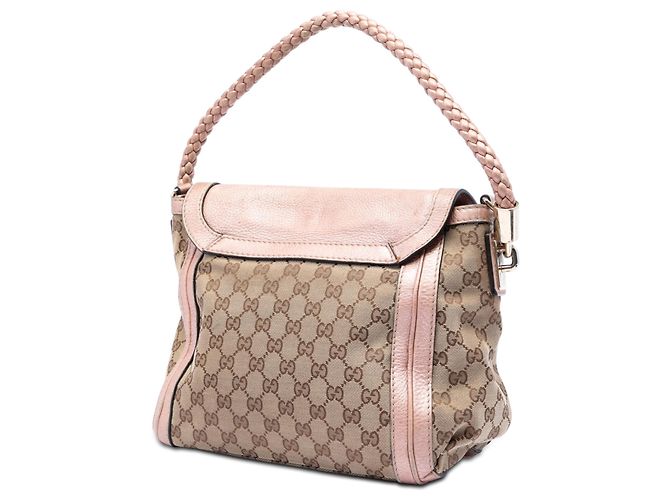 Borsa Bella in tela GG beige di Gucci - vista 2