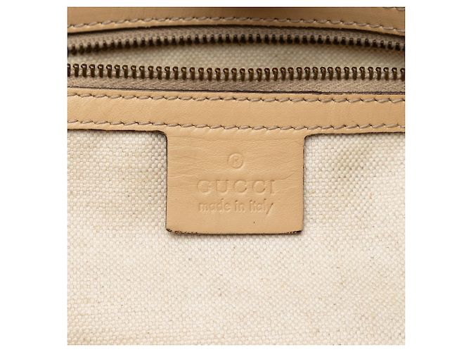 Bolso Tote Scarlett Guccissima Beige de Gucci - vista 5