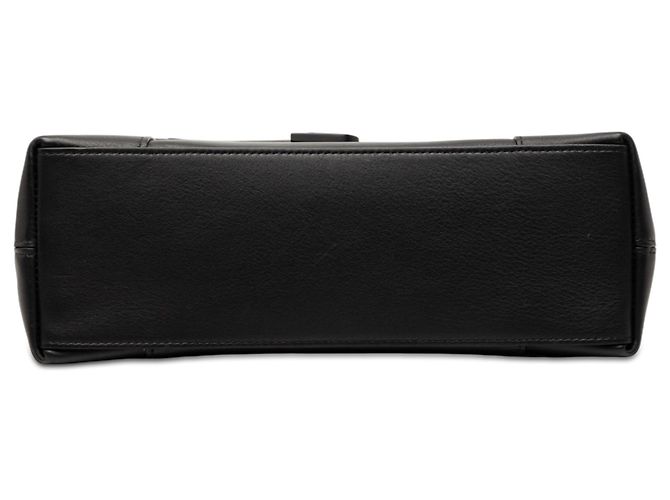 Balenciaga Borsa a Spalla Downtown Piccola in Pelle di Vitello Nera Nero - vista 3