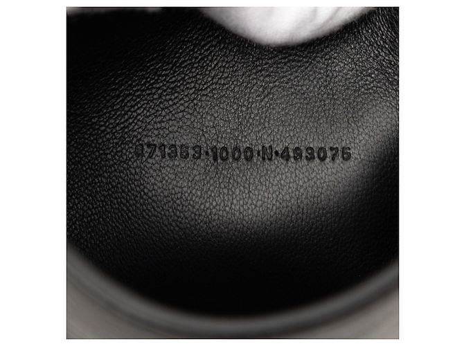 Balenciaga Borsa a Spalla Downtown Piccola in Pelle di Vitello Nera Nero - vista 6