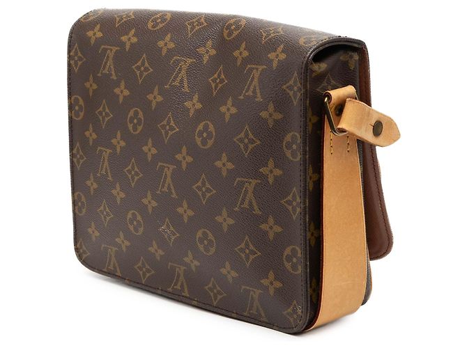 Cartouchiere Louis Vuitton Braune Monogramm Cartouchière GM - Ansicht 2