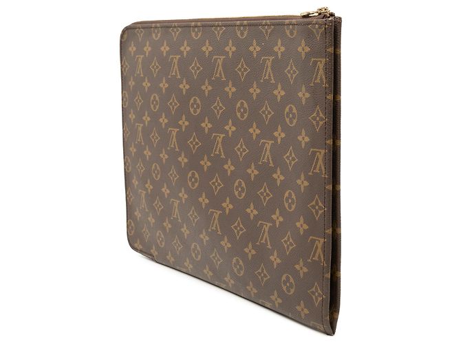 Portfolio Poche Documenti Monogramma Marrone Louis Vuitton - vista 2