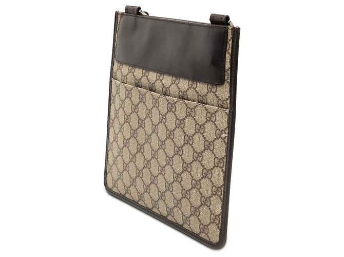 Gucci Beige GG Supreme Crossbody - vista 2