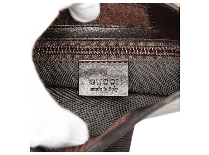 Gucci Beige GG Supreme Crossbody - vista 5