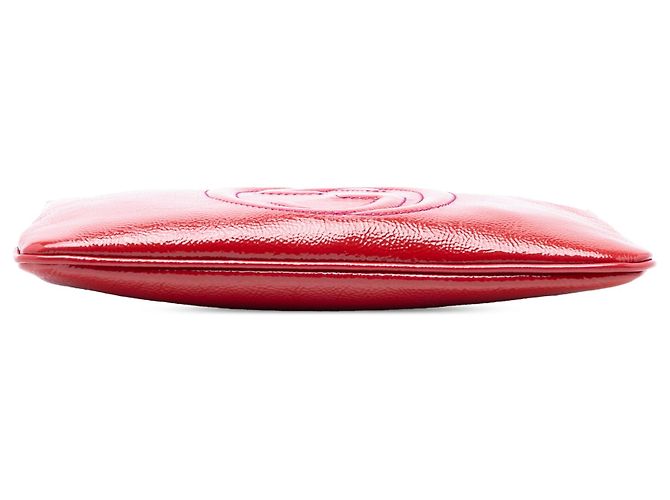 Pochette da polso Soho in vernice rosa Gucci - vista 3