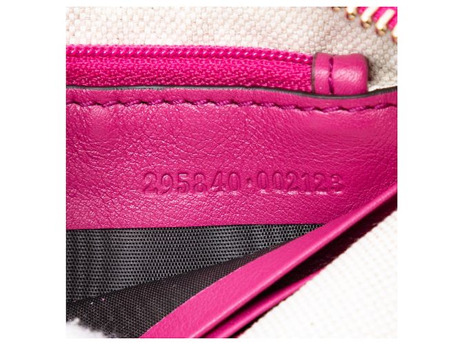 Pochette da polso Soho in vernice rosa Gucci - vista 5