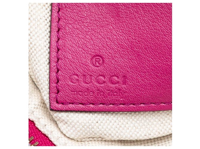 Pochette da polso Soho in vernice rosa Gucci - vista 6