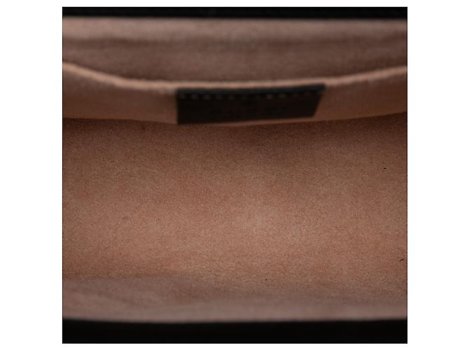 Padlock Gucci Beige Piccolo GG Supreme Osiride Borsa a Tracolla con Lucchetto - vista 4