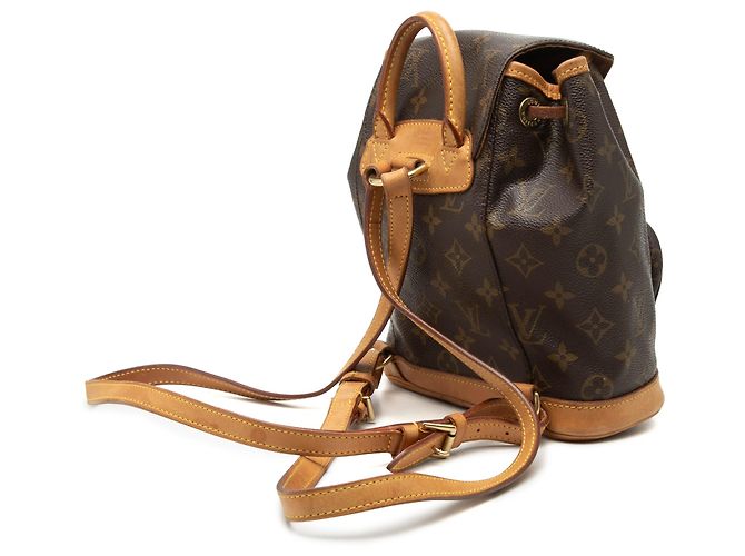 Mini Montsouris Monogramma Marrone Louis Vuitton - vista 2