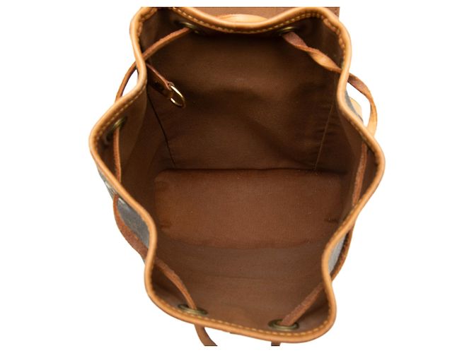 Mini Montsouris Monogramma Marrone Louis Vuitton - vista 4