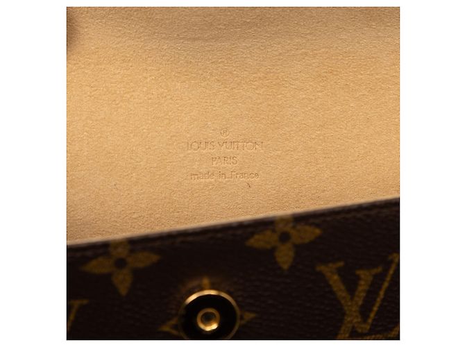 Pochette Florentine Monogramma Marrone Louis Vuitton - vista 5