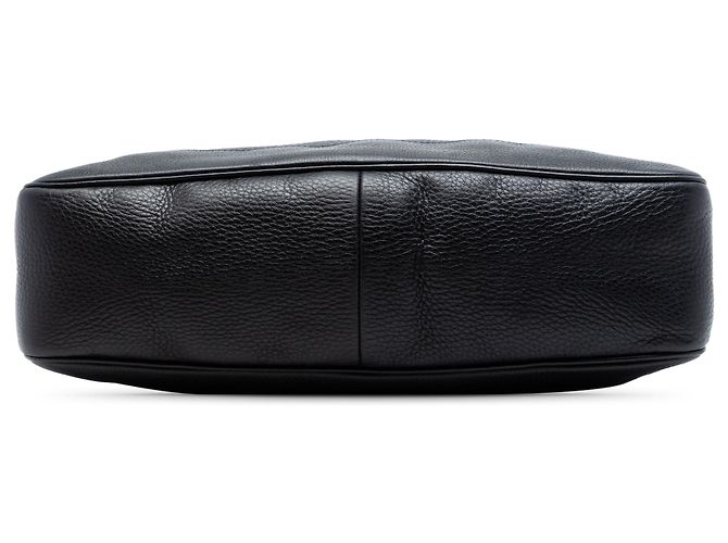 Borsa Diana in pelle di vitello nera con bambù Gucci Nero - vista 3