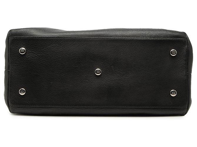 Borsa Granville in pelle di vitello nera Dior - vista 3
