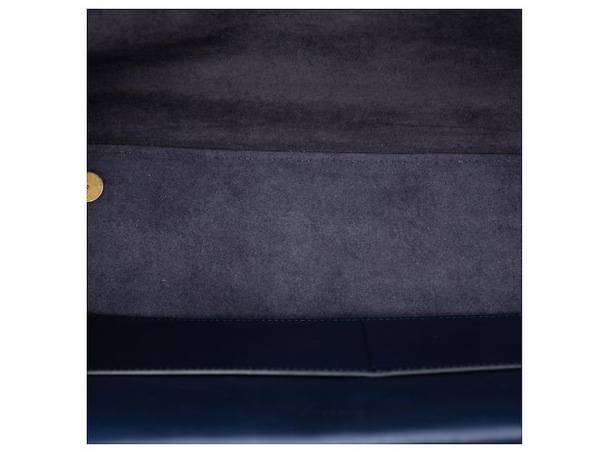 Belt Bag Céline Celine Mini Bicolor Gürteltasche aus glattem Kalbsleder in Blau Marineblau - Ansicht 4