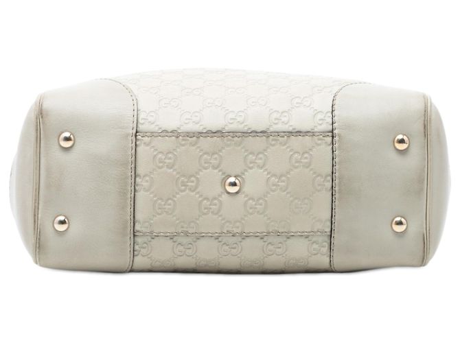 Borsa Tote Mayfair Guccissima Bianca Gucci Bianco - vista 3