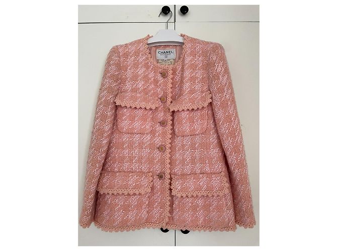 Chanel 1993 Laufsteg rosa Jacke Pink - Ansicht 2