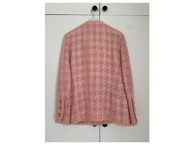 Chanel 1993 Laufsteg rosa Jacke Pink - Ansicht 3