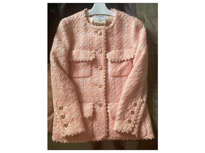 Chanel 1993 Laufsteg rosa Jacke Pink - Ansicht 6