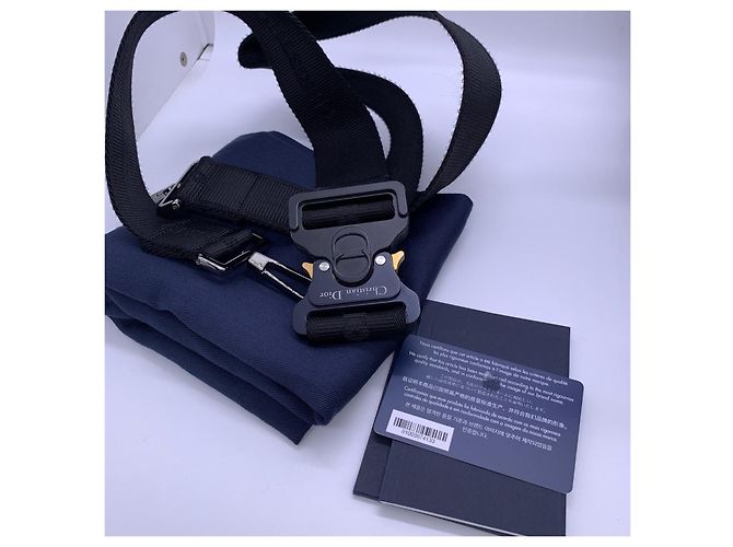 Dior Lingot 26 Boston Old Age Borsa a Spalla Nera in Tela Nero - vista 8