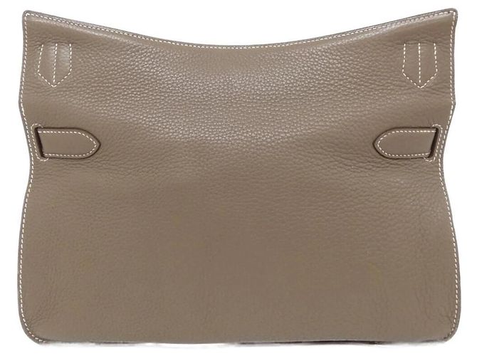 Jypsiere Schultertasche von Hermès Taupe - Ansicht 2