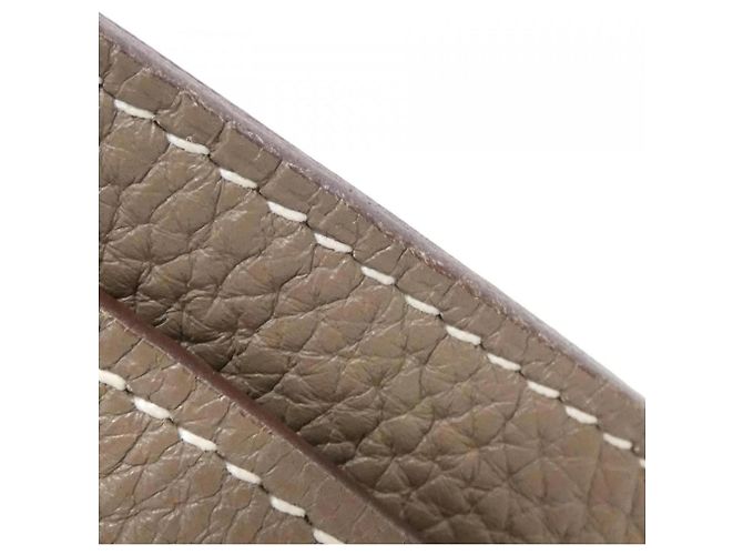 Jypsiere Schultertasche von Hermès Taupe - Ansicht 8