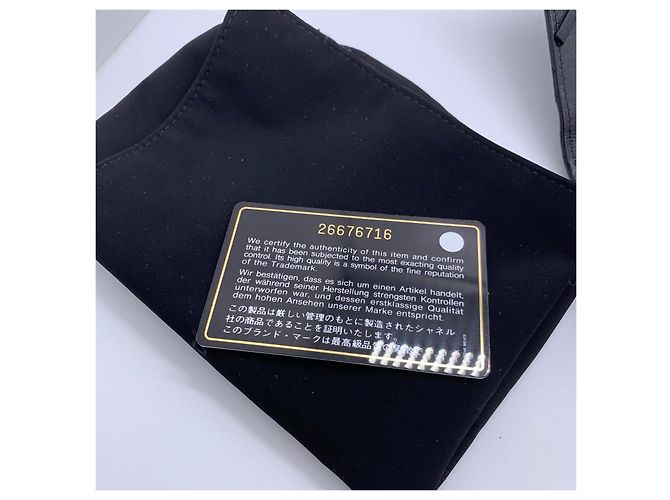 Chanel Woc 2.55 Emblem Edizione Limitata Borsa a Catena in Pelle Nera Nero - vista 10