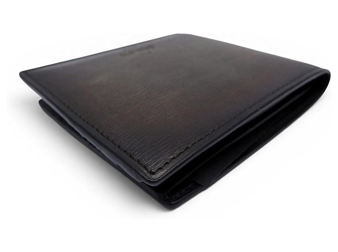 BERLUTI EISBRAUN LEDERWALLET + BRAUNER LEDERBILLETETRÄGER - Ansicht 13