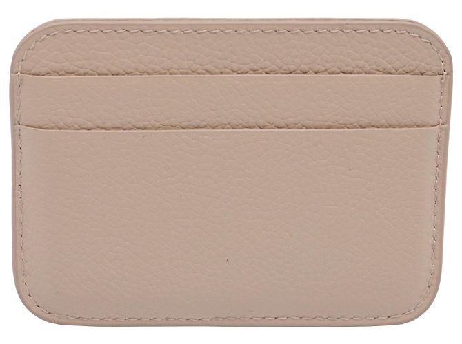 Balenciaga Everyday Kartenhalter aus beigem Leder - Ansicht 2