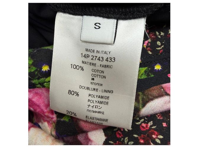 Abito Midi con Stampa Floreale Givenchy in Cotone Multicolore - vista 6