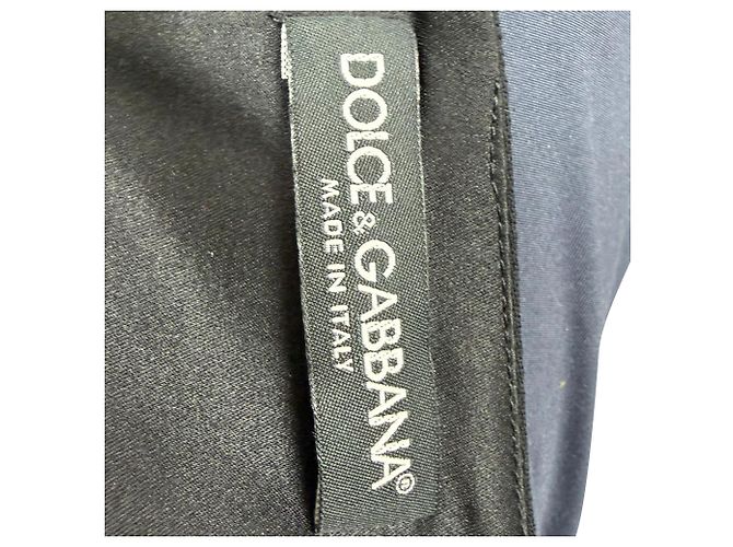 Abito midi aderente in viscosa nera con dettagli in pizzo Dolce & Gabbana Nero - vista 8