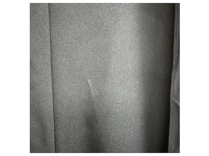 Robe midi à encolure carrée Chloé en acétate noir - vue 4