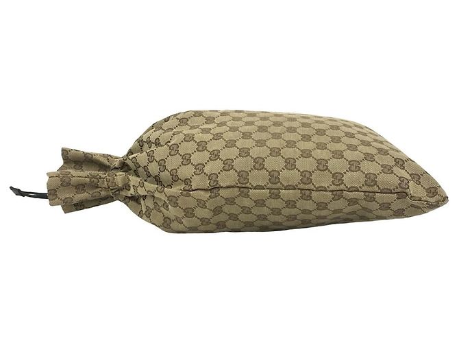 Gucci GG Canvas Leder Tasche Braun - Ansicht 5