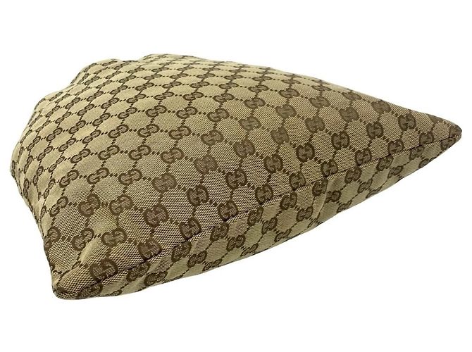 Gucci GG Canvas Leder Tasche Braun - Ansicht 7