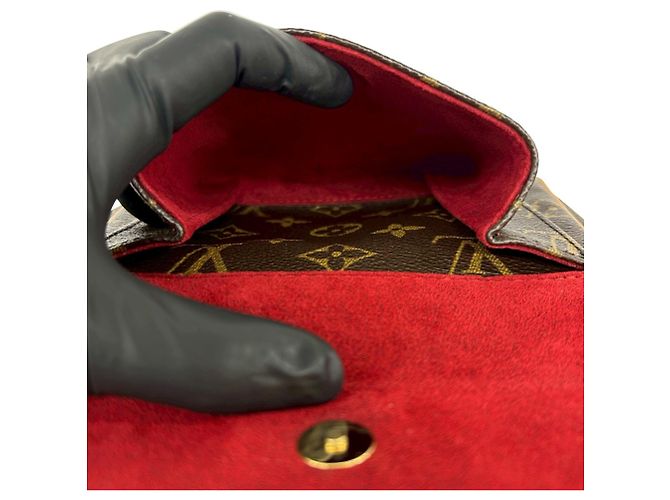 Louis Vuitton Vintage Vivacite PM Schultertasche Braun - Ansicht 10