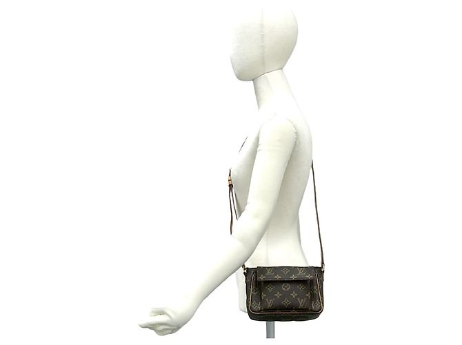 Louis Vuitton Vintage Vivacite PM Schultertasche Braun - Ansicht 2