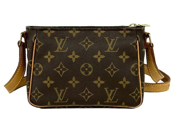 Louis Vuitton Vintage Vivacite PM Schultertasche Braun - Ansicht 3
