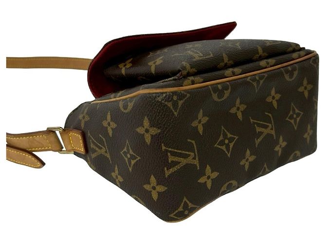 Louis Vuitton Vintage Vivacite PM Schultertasche Braun - Ansicht 7