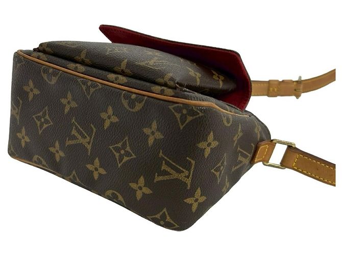Louis Vuitton Vintage Vivacite PM Schultertasche Braun - Ansicht 8