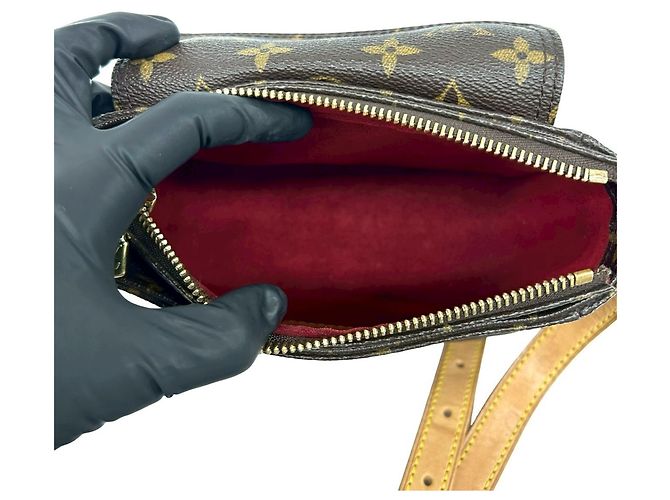 Louis Vuitton Vintage Vivacite PM Schultertasche Braun - Ansicht 9