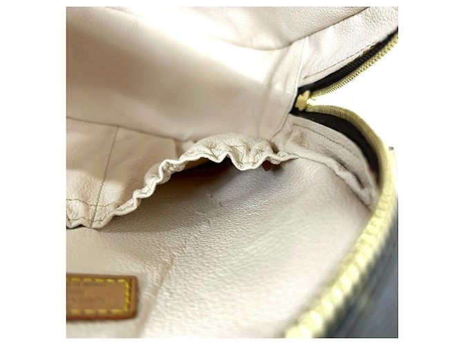 Vintage Spontini Monogram Schultertasche von Louis Vuitton Braun - Ansicht 10