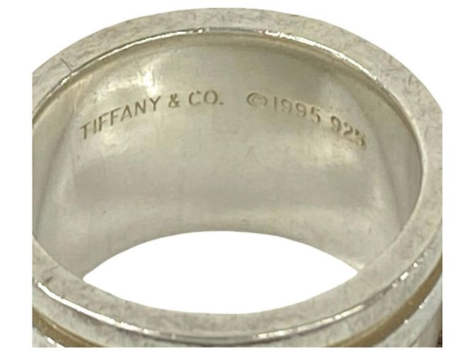Tiffany & Co Anello Larghezza Atlas Vintage Tiffany Argento - vista 3