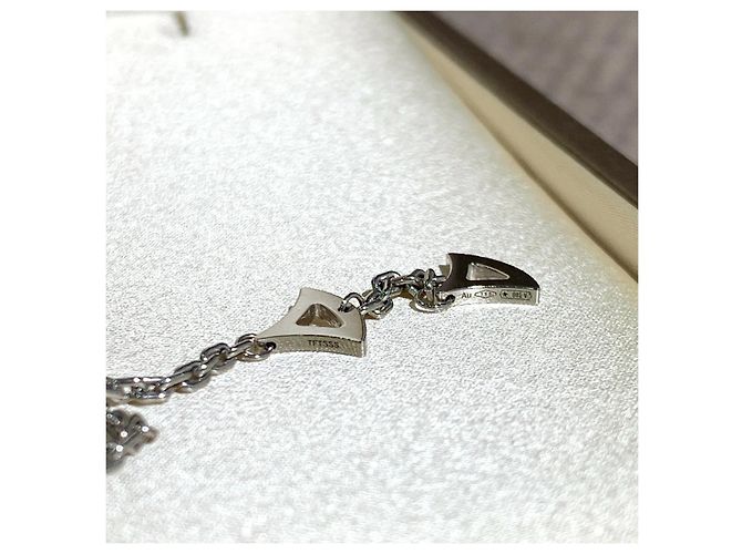 Collana Bulgari DIVAS DREAM in platino e diamanti Argento - vista 3